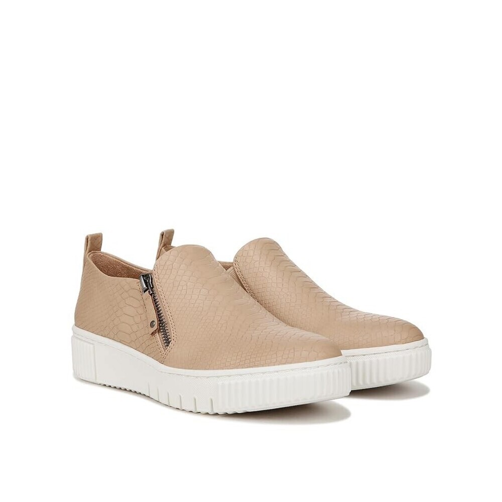 Soul Naturalizer Turner Sneakers Women's US 9.5W Beige Leather Slip-On VER209